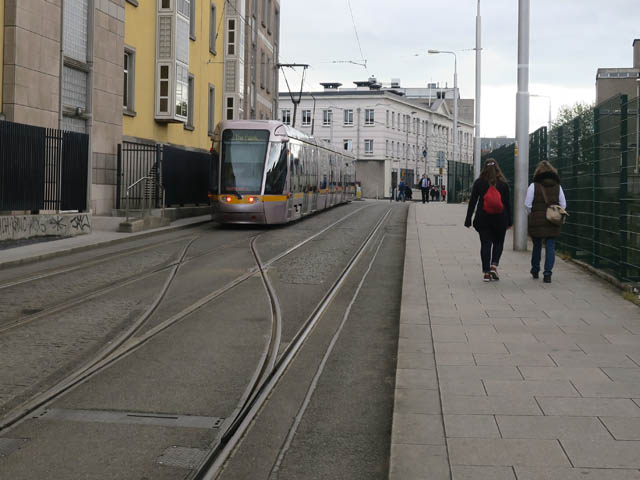 Трамвай в Дублине