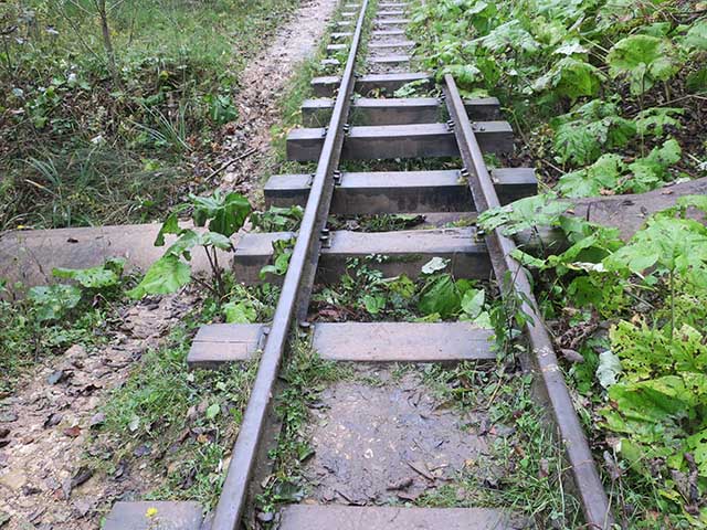 Пути висят на воздухе