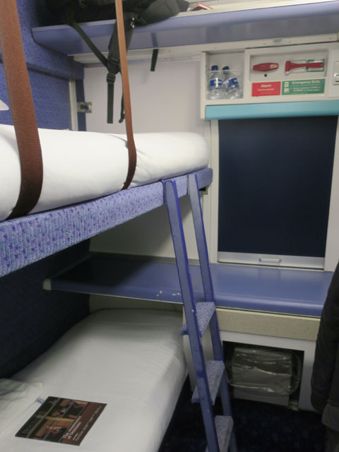 Купе стандартного класса Caledonian Sleeper