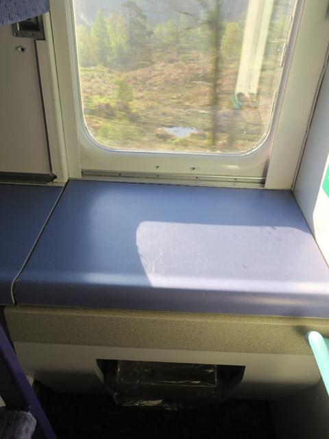 В купе Caledonian Sleeper