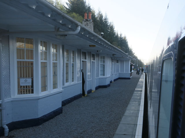 Вокзал станции Upper Tyndrum