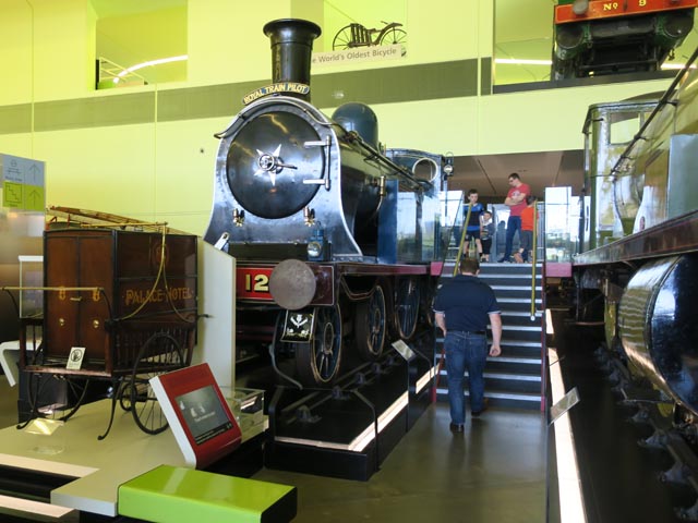 Паровоз в Riverside Museum