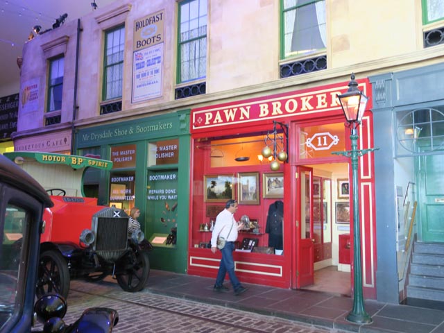 Старая улица в Riverside Museum