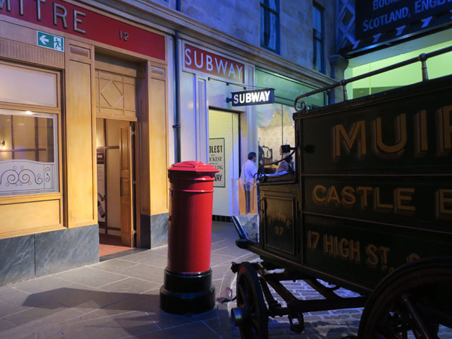 Старая улица в Riverside Museum