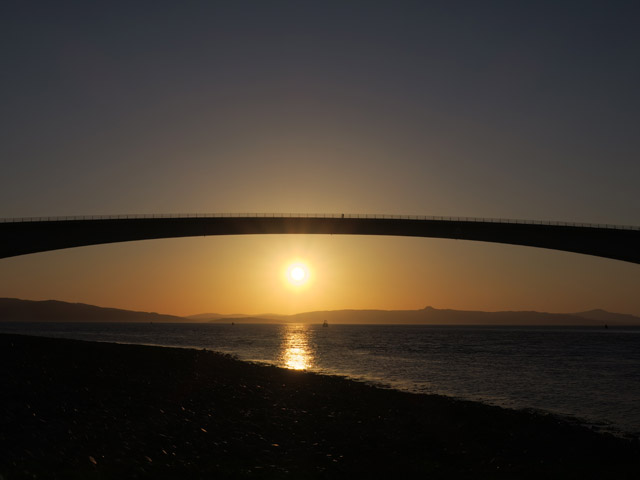 Закат в Кайлакине