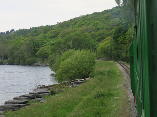 Приближаемся к станции Cei Llydan