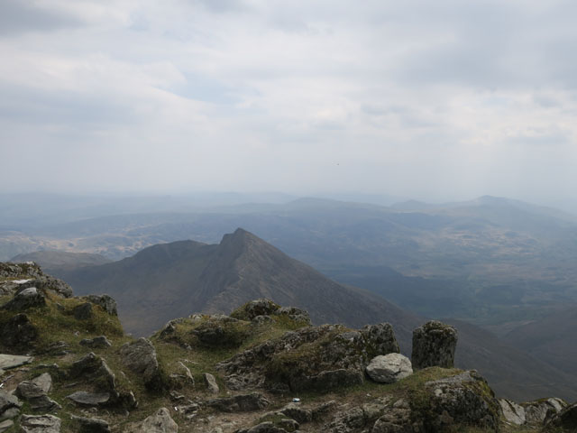 Вид с вершины горы Сноудон
